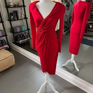 Woman’s red Bailey44 dress